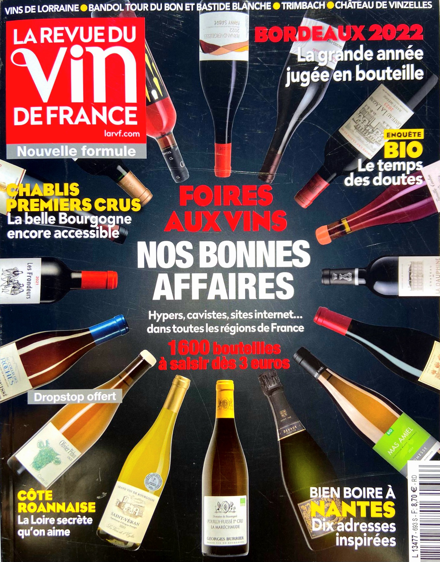La Revue des vins de France parle du domaine