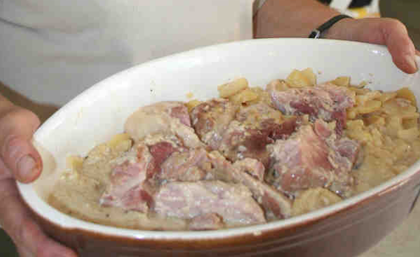 Cerdo a la leche